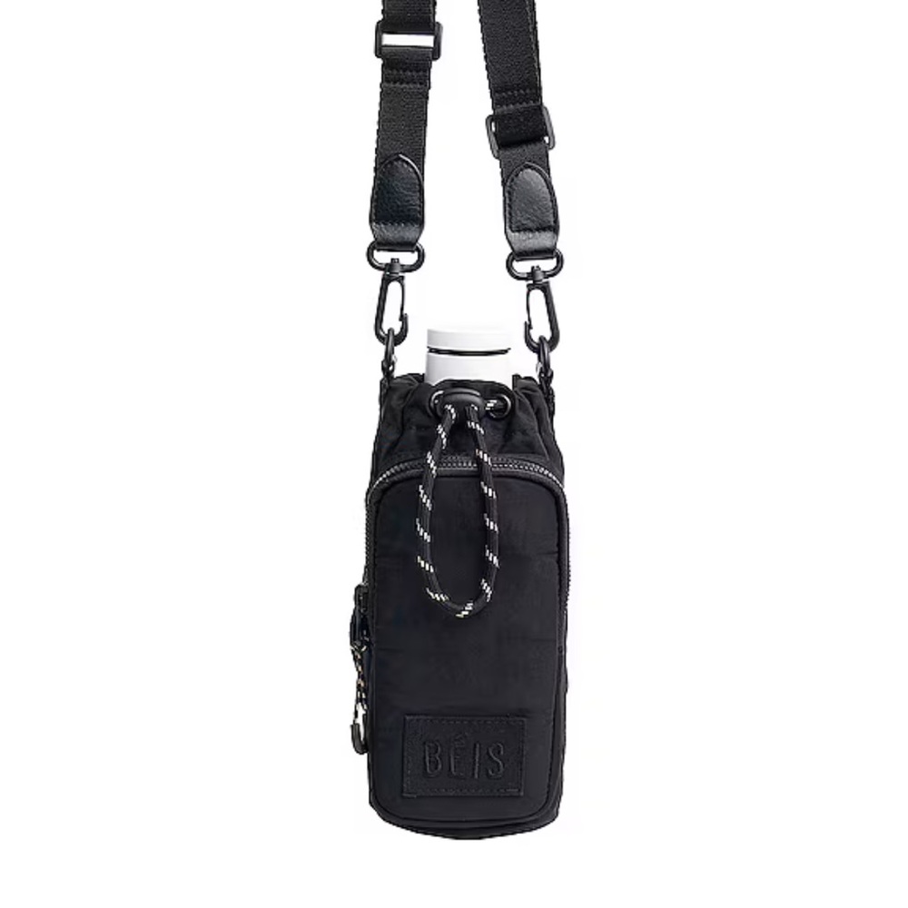 Beis Water Bottle Sling in Black